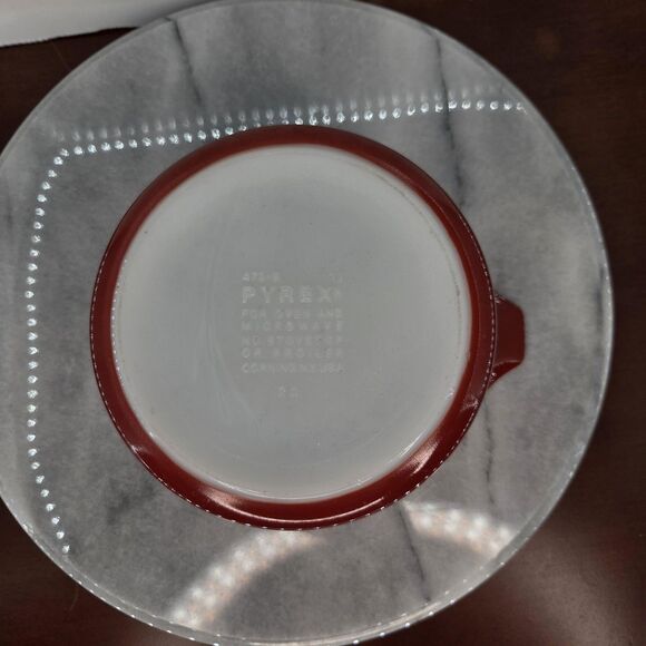 Vintage Pyrex Autumn Harvest Wheat Set Cinderella 473-B + 475-B + 402 Bowl USA - Picture 7 of 16